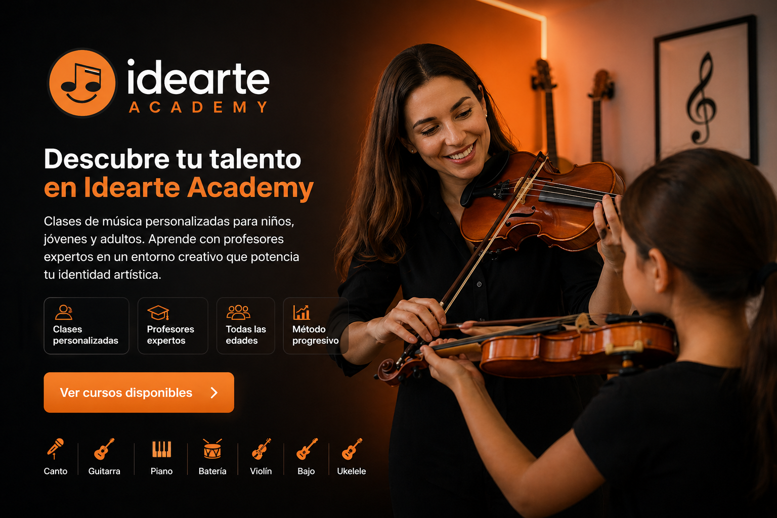 Clases de música Idearte Academy